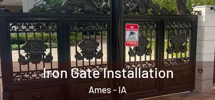 Iron Gate Installation Ames - IA